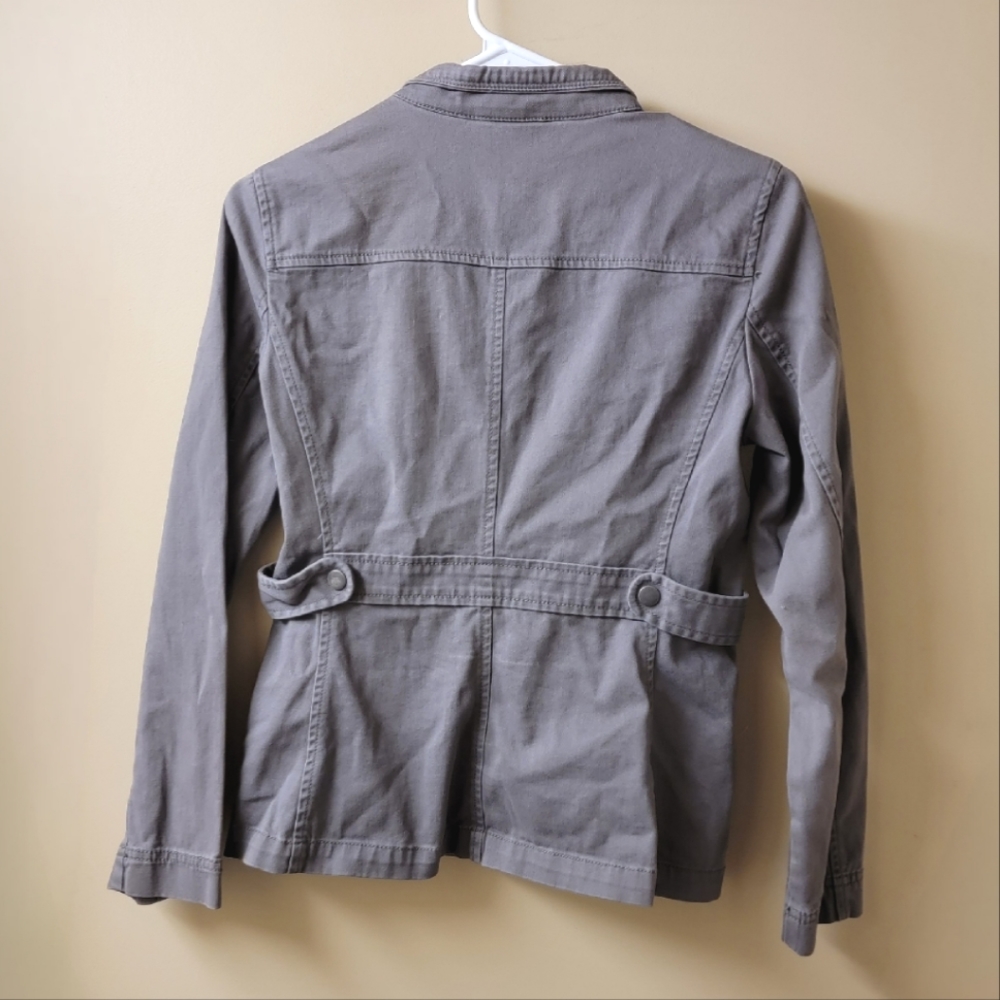 Loft Gray Utility Jacket XXSP - Picture 3 of 8